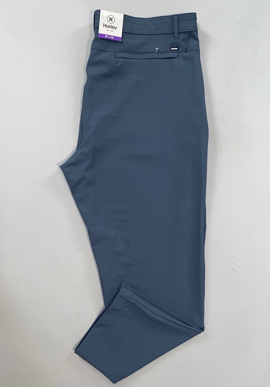 Hurley 1840546 Men's Water Repellent Hybrid Performance Chino Pants. 40X30, NWT!